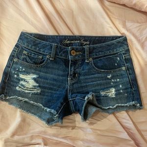 American eagle denim shorts